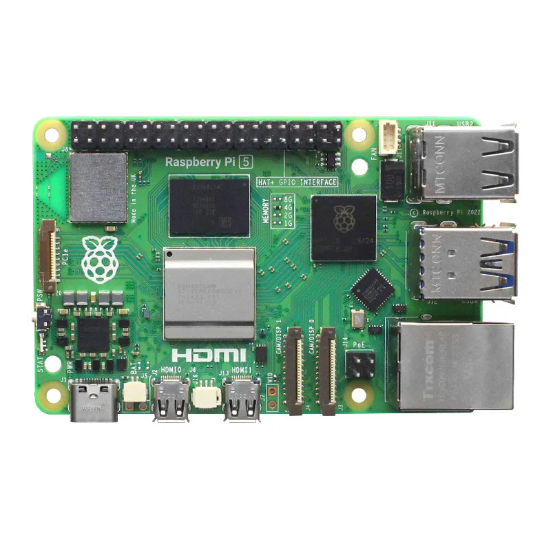 5th generation 5B development  - Raspberry Pi 5 8Gb Board recension och pris