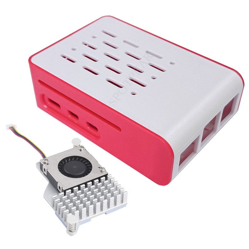 Raspberry Pi 5 Red-White cooli - Raspberry Pi 5 8Gb Board recension och pris