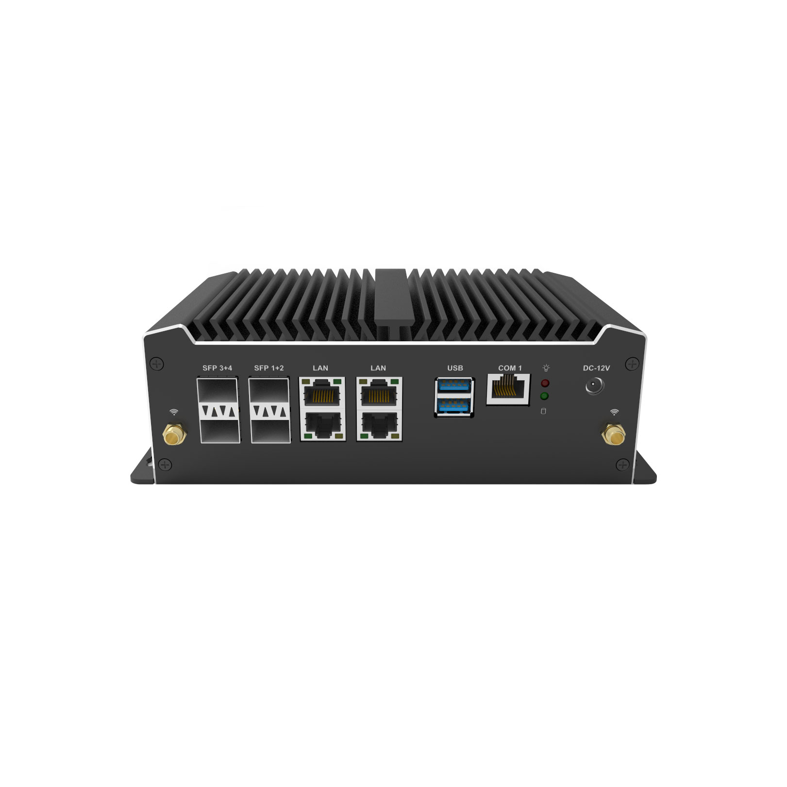 in tel Atom C3758 8-Core Fanle - Dual Lan 10G Sfp+ Mini Pc recension och pris