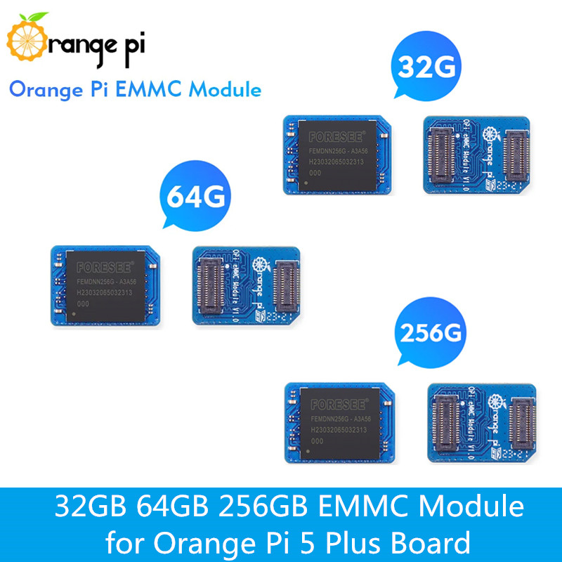 Orange Pi 32GB 64GB 256GB EMMC - Orange Pi 5 Plus 16Gb recension och pris